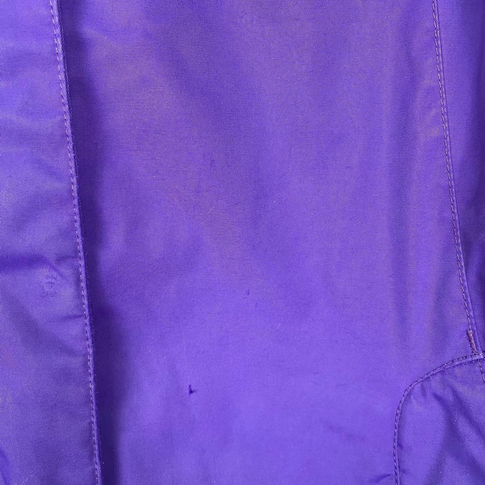 L.L.Bean Women's Small Purple Fleece Lined Hooded Zip Up Winter Jacket Coat‎ - Picture 13 of 14